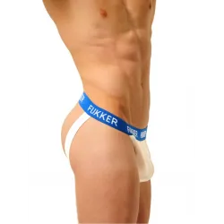 Fukker Jockstrap Fukker Blanc et bleu